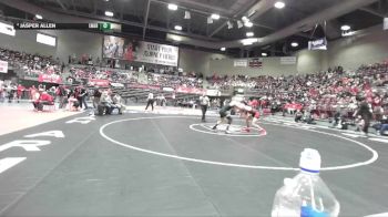 3A 150 lbs Quarterfinal - Kolt Redd, Logan vs Jasper Allen, Emery