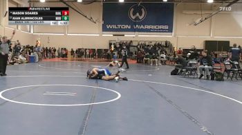 132 lbs Round Of 16 - Mason Soares, Bunnell vs Juan Albrincoles, Middletown