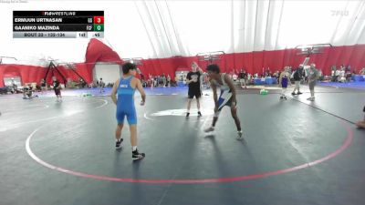132-134 lbs Round 3 - Gaaniko Mazinda, Franklin Central Flashes vs Ermuun Urtnasan, Glenbrook South