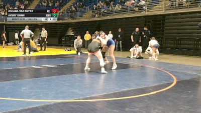 136 lbs Semifinal - Juliana Van Slyke, Mt. Lebanon vs Avery Dunn, Downingtown