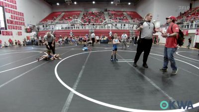 49 lbs Semifinal - Benjamin Wiens, Tecumseh Takedown Club vs Jayce CLARK, Division Bell Wrestling