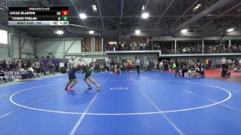 184 lbs Champ. Round 2 - Conor Phelan, Augustana (IL) vs Lucas Blanton, Illinois Wesleyan