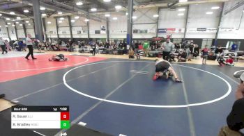 156 lbs Rr Rnd 1 - Ryder Sauer, Illinois Valley YW vs Brock Bradley, Rogue Matclub