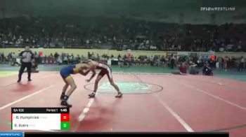 6A-106 lbs Cons. Round 1 - Bryson Humphries, Owasso vs Barrett Byers, Piedmont