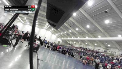 157 lbs Cons. Sub-rd Of 16 - Koy Hall, Cedar Valley vs Dane DeGering, Pleasant Grove