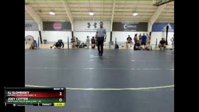 70 lbs Round 3 - Aj Slominsky, Olympic Wrestling Club vs Joey Cotter, Newtown Youth Wrestling