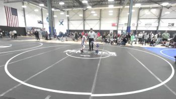 43 lbs Quarterfinal - Hunter Carlyle, Mat Demon WC vs Jace Rogers, Umpqua Wrestling Club