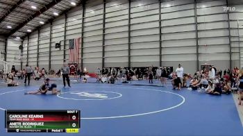 112 lbs Semis & 1st Wrestleback (8 Team) - Caroline Kearns, Team Ohio Gold vs Anete Rodriguez, Mayhem WC Black