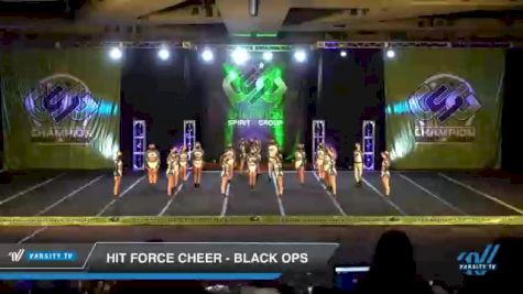 Hit Force Cheer - Black Ops [2021 L4 International Open Coed Day 1] 2021 CSG Super Nationals DI & DII