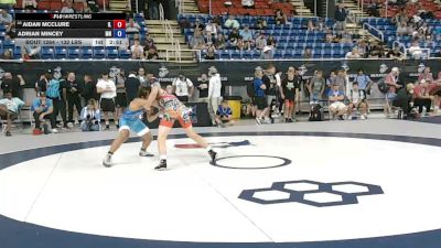 132 lbs Champ. Rd Of 64 - Aidan McClure, Illinois vs Adrian Mincey, Minnesota