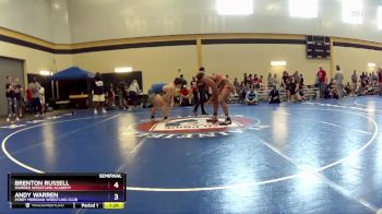 215 lbs Semifinal - Brenton Russell, Warren Wrestling Academy vs Andy Warren, Perry Meridian Wrestling Club