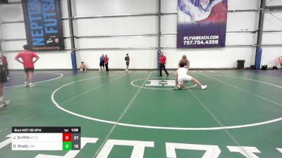 160 lbs Rr Rnd 3 - Jeremy Griffith, Attrition Wrestling White vs Owen Brady, Off The Hook - White