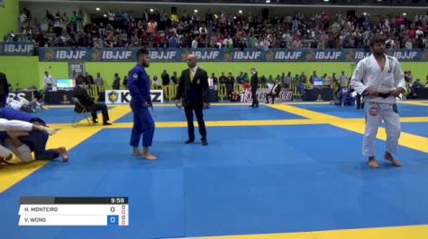 HORLANDO MONTEIRO vs VIKING WONG 2018 European Jiu-Jitsu IBJJF Championship