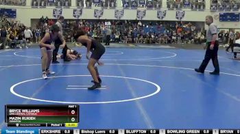 138 lbs Cons. Round 3 - Mazin Rukieh, SWANTON vs Bryce Williams, LIMA CENTRAL CATHOLIC