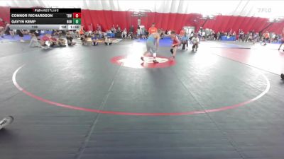 138 lbs Round 3 (8 Team) - Connor Richardson, Thunderbirds WC vs Gavyn Kemp, Roncalli A