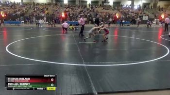 80 lbs Quarterfinal - Michael Burney, Buccaneer Wrestling Club vs Thomas Ireland, Big Red Wrestling Club