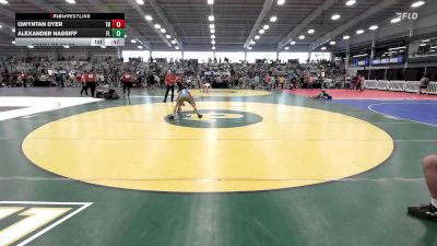 106 lbs Consi Of 64 #2 - Qwyntan Dyer, TN vs Alexander Nassiff, FL