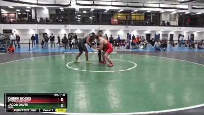 184 lbs Round 5 - Caiden Hooks, Otterbein University vs Jacob Davis, Alma