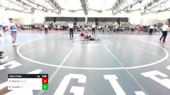 150-I lbs Semifinal - Duke Martin, Mat Assassins vs Brody Ismael, Olympic