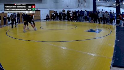 285 lbs Consy 1 - Burkhonjon Sobirjonov, North Hills vs Sebastian Summerville, Norwin