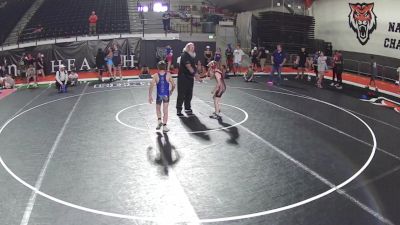 58-63 lbs Semis - Luke Wolfley vs Jag Obrien, Utah