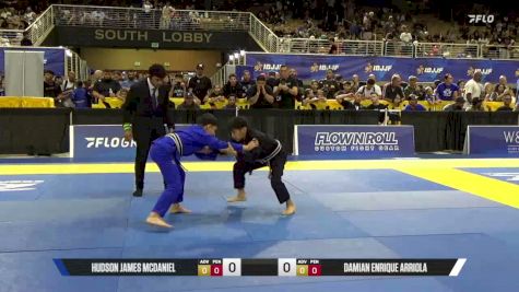 Damian Enrique Arriola vs Hudson James McDaniel 2026 Pan Kids Jiu-Jitsu IBJJF Championship