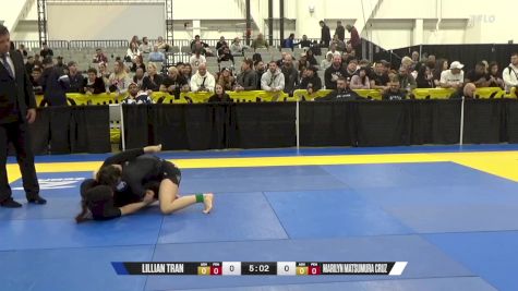 Marilyn Matsumura Cruz vs Lillian Tran 2024 World IBJJF Jiu-Jitsu No-Gi Championship