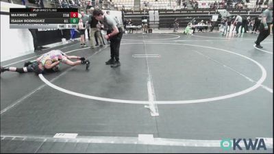70 lbs Final - Maxwell Roy, Standfast vs Isaiah Rodriguez, All American Wrestling