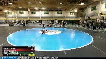 126 lbs 5th Place Match - Gage Anderson, Lemmon/McIntosh Cowboys vs Ty Peterson, Wyoming Unattached