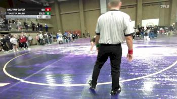 140 lbs Cons. Round 6 - Aaliyah Garza, Garden City vs Ja`ziya Miles, Staley