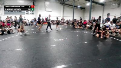 90 lbs Round 5 (6 Team) - Channing Cherney, Storm Wrestling Center vs Christopher Nemcovic, MF