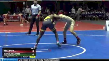 125 lbs Placement Matches (8 Team) - Matt Wilde, Kutztown University vs Samuel Braswell, Averett University