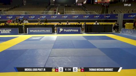 Thomas Michael Nordholt vs Micheal Louis Pratt Jr 2026 Pan Jiu Jitsu IBJJF Championship