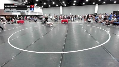 150 lbs Kozad Porter, Team Wyoming White vs Brock Taylor, Arkansas