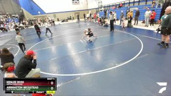 75 lbs Quarterfinal - Airrington Beckstead, Salt Flats Wrestling Club vs Kenlee Ross, Uintah Wrestling