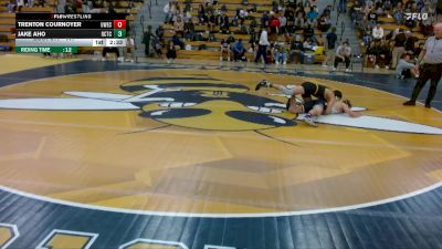 141 lbs Cons. Round 3 - Trenton Cournoyer, UW-Eau Claire vs Jake Aho, Rochester-CTC