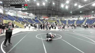 172 lbs Rr Rnd 1 - Josh Cain, Grandview Wolves WC vs Driftyn Venable, Garden City Wrestling Club