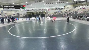 106 lbs Semis & 1st Wb (8 Team) - Landon Anderson, Millington Central High School vs Thomas Howard, Pigeon Forge High School