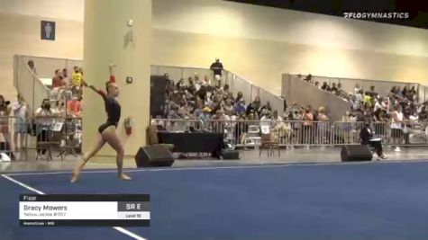Gracy Mowers - Floor, Yellow Jacket #1157 - 2021 USA Gymnastics Development Program National Championships