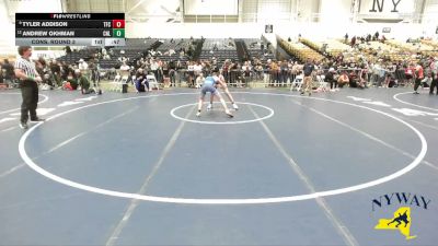 128 lbs Cons. Round 3 - Tyler Addison, Titletown Fight Club vs Andrew Okhman, Club Not Listed