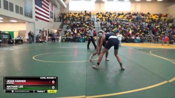 132 lbs Cons. Round 4 - Jesse Farmer, NORTON vs Nathan Lee, ROOTSTOWN