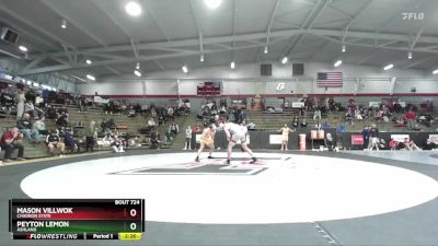 197 lbs Cons. Round 6 - Mason Villwok, Chadron State vs Peyton Lemon, Ashland