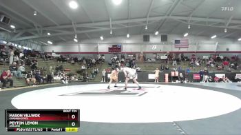 197 lbs Cons. Round 6 - Mason Villwok, Chadron State vs Peyton Lemon, Ashland