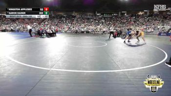 B6A-165 lbs 1st Place Match - Kingston Applebee, Piedmont vs Garon Kaiser, Deer Creek