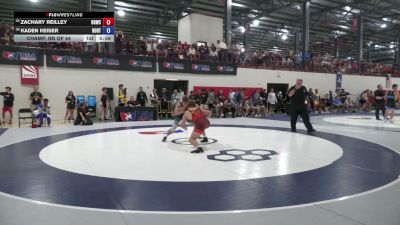70 kg Champ. Rd Of 64 - Zachary Reilley, Blue & Gold Wrestling Club vs Kaden Keiser, Boone RTC