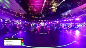 109 lbs Rr Rnd 4 - Janali Gonzalez, Lady Generals Wrestling Club vs Leeyah Rodriguez, Merced Bears Wrestling Club