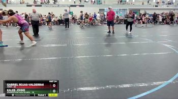 215 lbs Cons. Round 5 - Gabriel Rojas-Valderrama, AAWA vs Kaleb Johns, Springstead High School