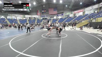 116 lbs Consi Of 4 - Hadley Carruthers, St. Paul Youth Wrestling vs Aidynn Jefferies, Brighton WC