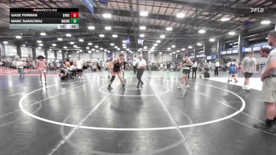 165 lbs Rr Rnd 2 - Gage Furman, Buffalo Valley Wrestling Club MS Black vs Marc Saracinaj, Mat Assassins Red