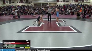 S-2 lbs Round 1 - Olivia Brendes, Benton CatPac vs Jaden Connolly, East Buchanan Mat Club